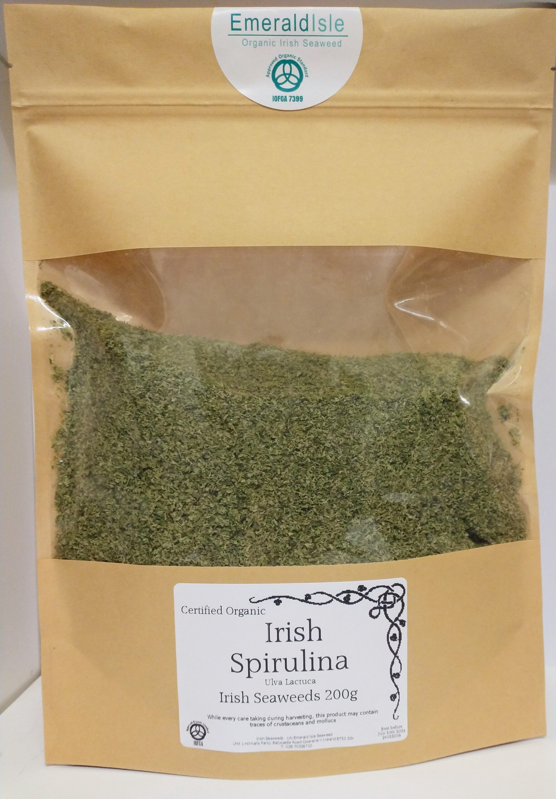 Irish Spirulina Seaweed