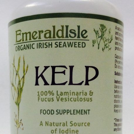 Kelp seaweed capsules